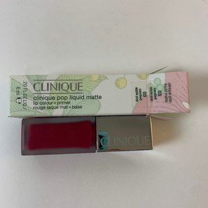 Clinique Pop Matte Lip Colour + Primer -03 Candied Apple Pop, 3.9g/0.13oz